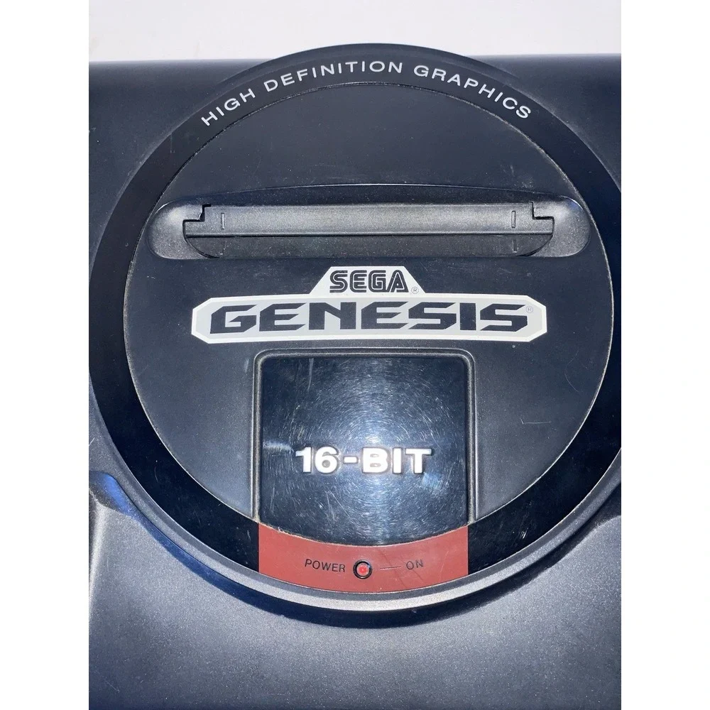 Sega Genesis 16-Bit High Definition Graphics Console & Game Parts Only Untested